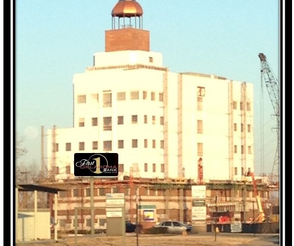 First Oklahoma Bank adds bling atop new headquarters in Jenks